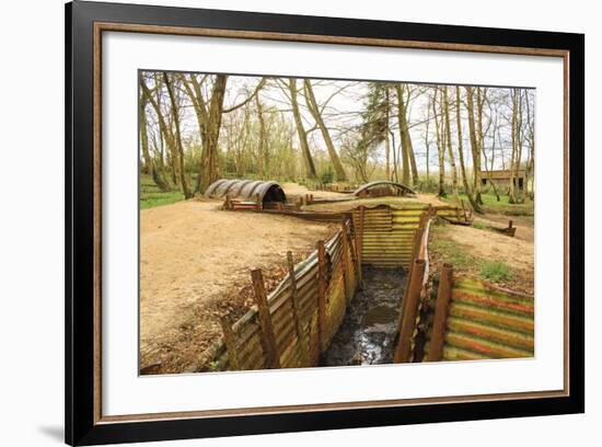 Trenches Flanders Fields Ypres Great World War One-Havanaman-Framed Photographic Print