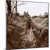 Trenches, Somme, northern France, c1914-c1918-Unknown-Mounted Photographic Print