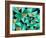 Trendy Abstract Geometric Pattern-cienpies-Framed Art Print