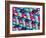 Trendy Geometric Elements-cienpies-Framed Art Print