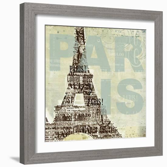 Trendy Paris-Melissa Pluch-Framed Art Print