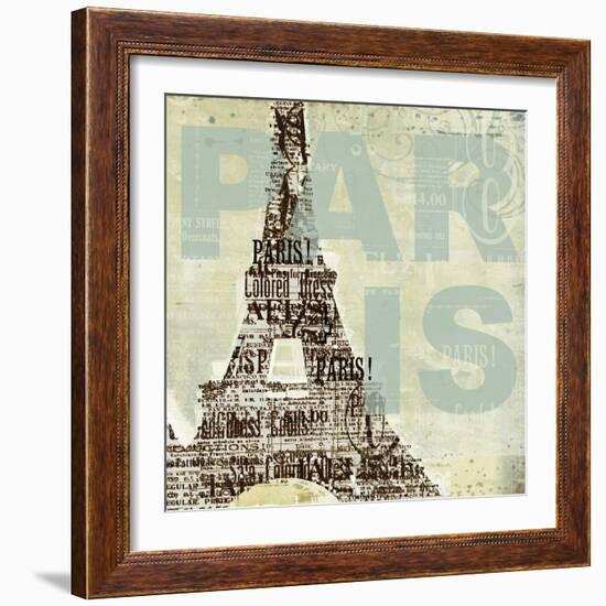 Trendy Paris-Melissa Pluch-Framed Art Print