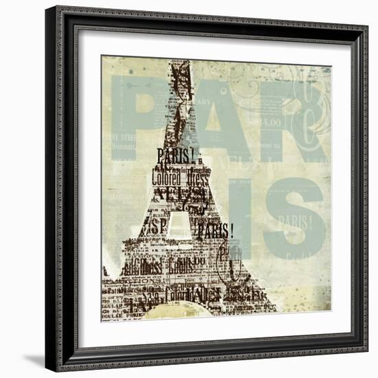 Trendy Paris-Melissa Pluch-Framed Art Print