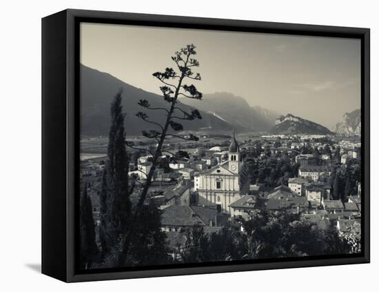 Trentino-Alto Adige, Lake District, Lake Garda, Arco, Collegiata Church, Italy-Walter Bibikow-Framed Premier Image Canvas