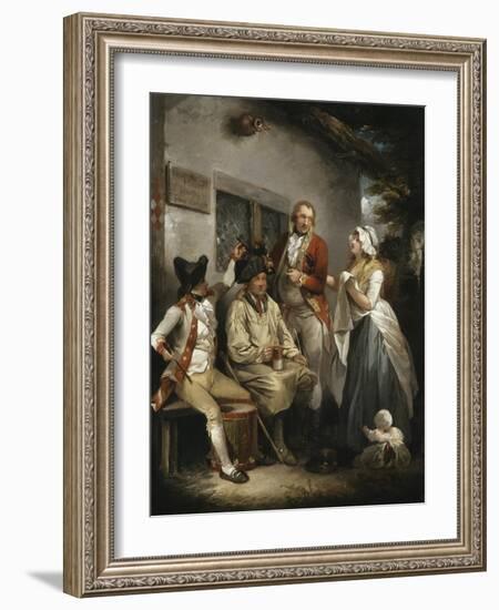 Trepanning a Recruit, C.1790-George Morland-Framed Giclee Print