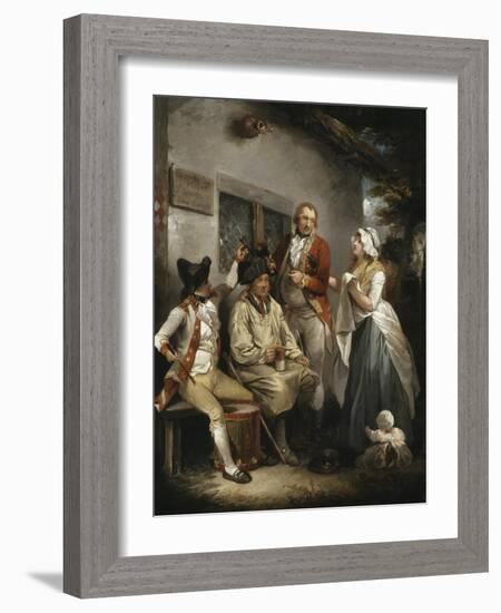 Trepanning a Recruit, C.1790-George Morland-Framed Giclee Print