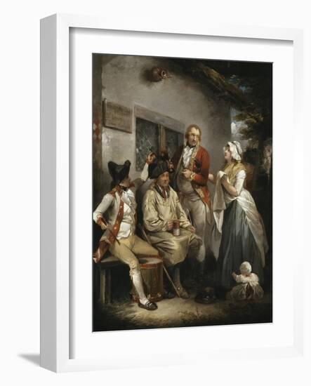 Trepanning a Recruit, C.1790-George Morland-Framed Giclee Print