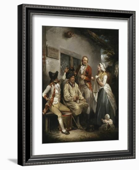 Trepanning a Recruit, C.1790-George Morland-Framed Giclee Print