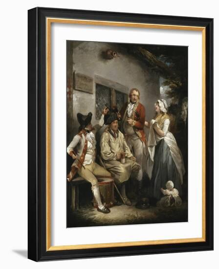 Trepanning a Recruit, C.1790-George Morland-Framed Giclee Print