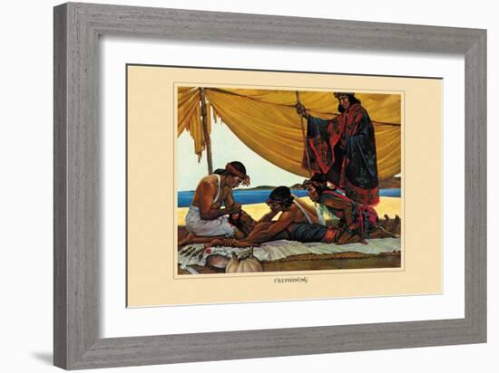 Trephining-Robert Thom-Framed Art Print