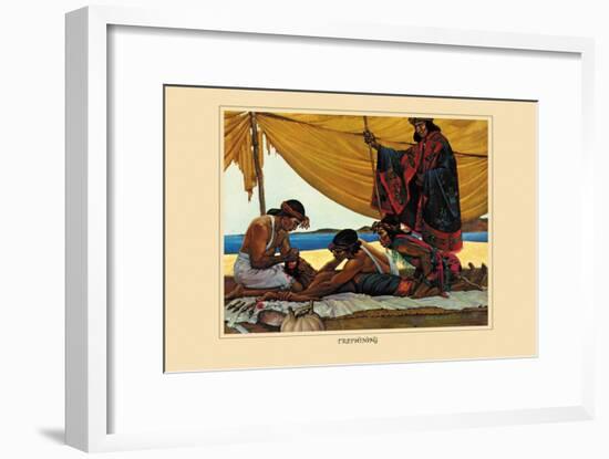 Trephining-Robert Thom-Framed Art Print