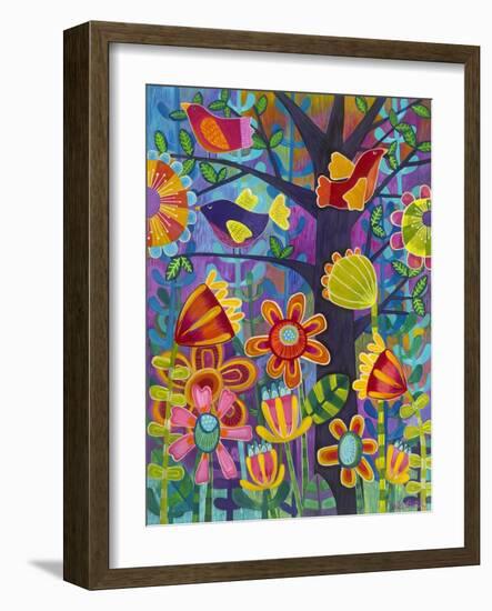 Tres Amigo-Carla Bank-Framed Giclee Print