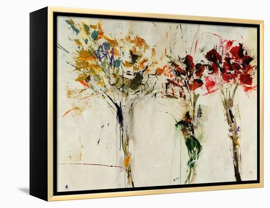 Tres Bouquet-Jodi Maas-Framed Premier Image Canvas