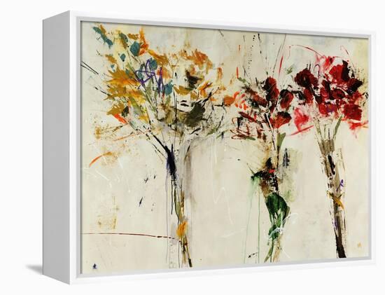 Tres Bouquet-Jodi Maas-Framed Premier Image Canvas