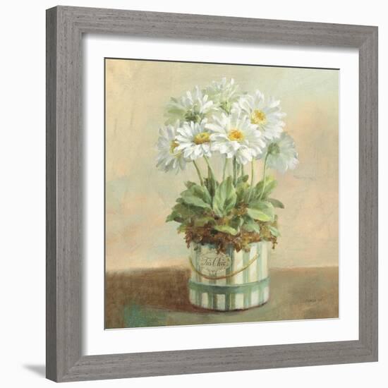 Tres Chic Daisies-Danhui Nai-Framed Art Print