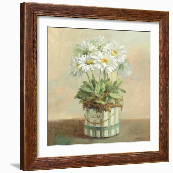 Tres Chic Daisies-Danhui Nai-Framed Art Print