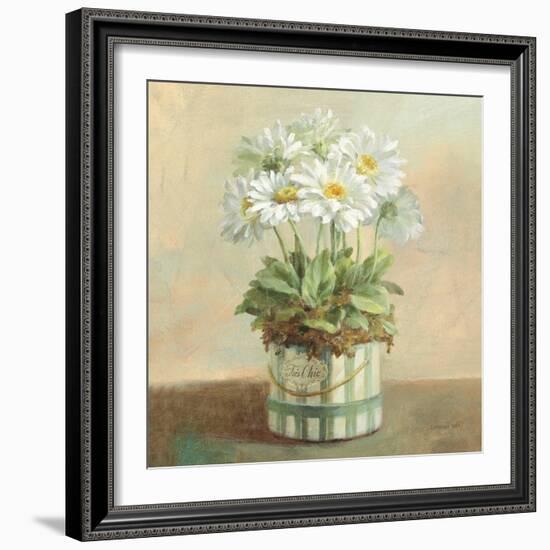 Tres Chic Daisies-Danhui Nai-Framed Art Print