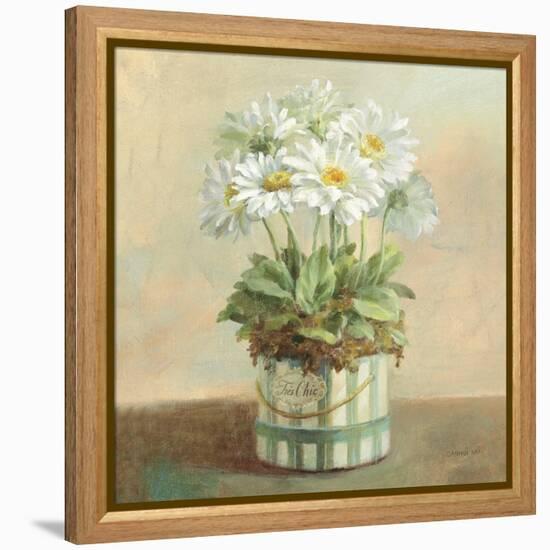 Tres Chic Daisies-Danhui Nai-Framed Stretched Canvas