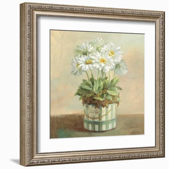 Tres Chic Daisies-Danhui Nai-Framed Art Print