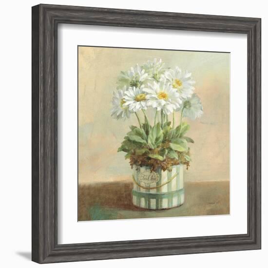 Tres Chic Daisies-Danhui Nai-Framed Art Print