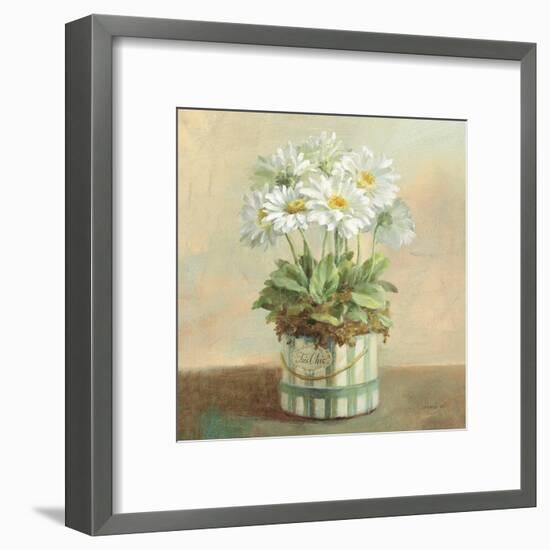 Tres Chic Daisies-Danhui Nai-Framed Art Print