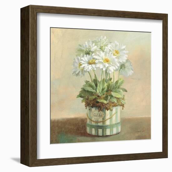 Tres Chic Daisies-Danhui Nai-Framed Art Print