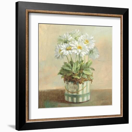 Tres Chic Daisies-Danhui Nai-Framed Art Print