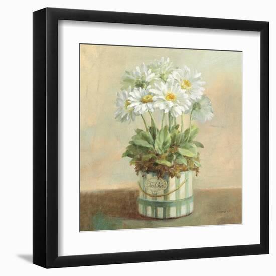 Tres Chic Daisies-Danhui Nai-Framed Art Print