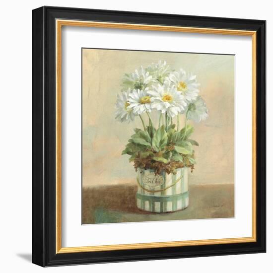 Tres Chic Daisies-Danhui Nai-Framed Art Print