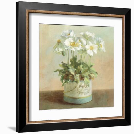 Tres Chic Poppies-Danhui Nai-Framed Art Print