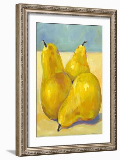 Tres Pears-Tim O'toole-Framed Art Print