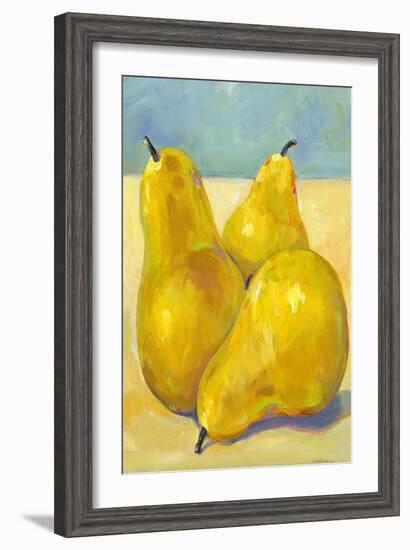 Tres Pears-Tim O'toole-Framed Art Print