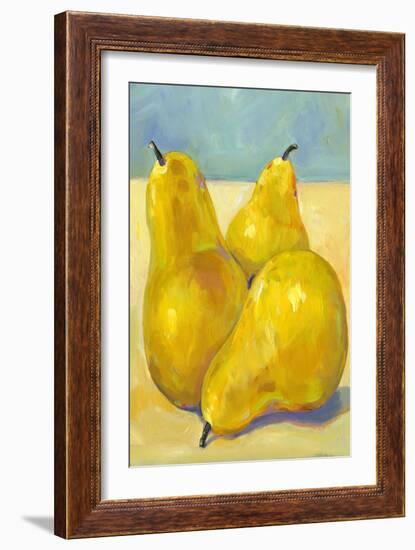 Tres Pears-Tim O'toole-Framed Art Print