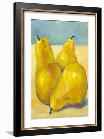 Tres Pears-Tim O'toole-Framed Art Print