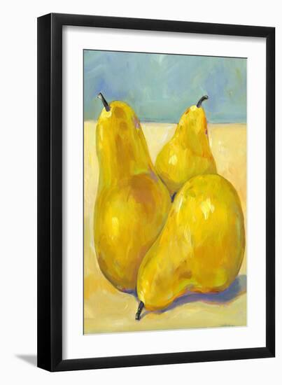 Tres Pears-Tim O'toole-Framed Art Print