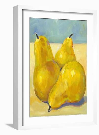 Tres Pears-Tim O'toole-Framed Art Print