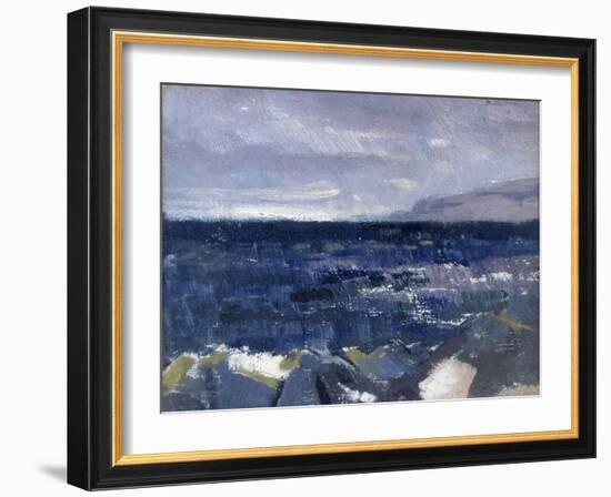 Treshnish Point from Iona-Francis Campbell Cadell-Framed Giclee Print