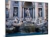 Trevi Fountain, Created by Nicola Salvi, Rome, Italy-Martin Moos-Mounted Photographic Print