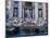 Trevi Fountain, Created by Nicola Salvi, Rome, Italy-Martin Moos-Mounted Photographic Print