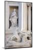 Trevi Fountain in Afternoon Light II-Laura DeNardo-Mounted Photographic Print