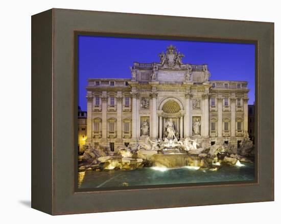 Trevi Fountain in Rome-Laurie Chamberlain-Framed Premier Image Canvas
