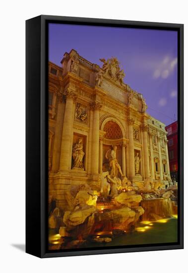 Trevi Fountain, Rome, Italy-Ken Gillham-Framed Premier Image Canvas