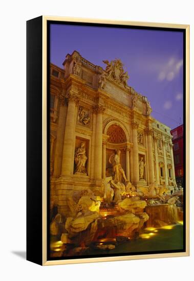 Trevi Fountain, Rome, Italy-Ken Gillham-Framed Premier Image Canvas