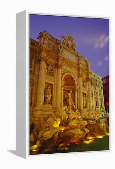 Trevi Fountain, Rome, Italy-Ken Gillham-Framed Premier Image Canvas