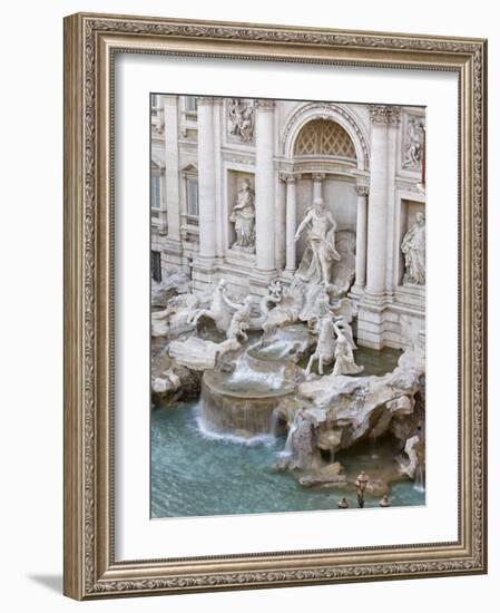 Trevi Fountain, Rome, Lazio, Italy, Europe-Marco Cristofori-Framed Photographic Print