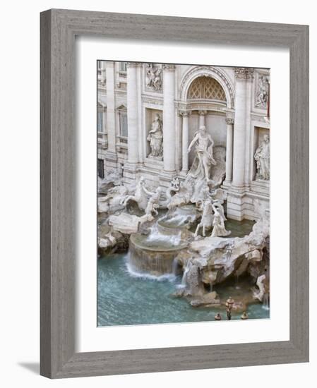 Trevi Fountain, Rome, Lazio, Italy, Europe-Marco Cristofori-Framed Photographic Print