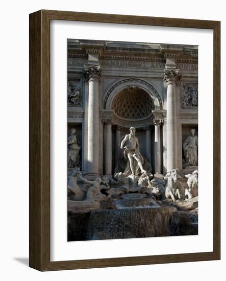 Trevi Fountain, Rome, Lazio, Italy, Europe-Charles Bowman-Framed Photographic Print