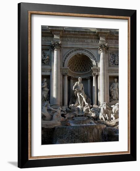 Trevi Fountain, Rome, Lazio, Italy, Europe-Charles Bowman-Framed Photographic Print