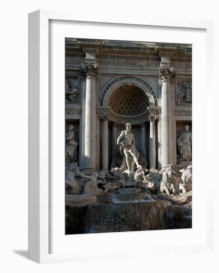 Trevi Fountain, Rome, Lazio, Italy, Europe-Charles Bowman-Framed Photographic Print