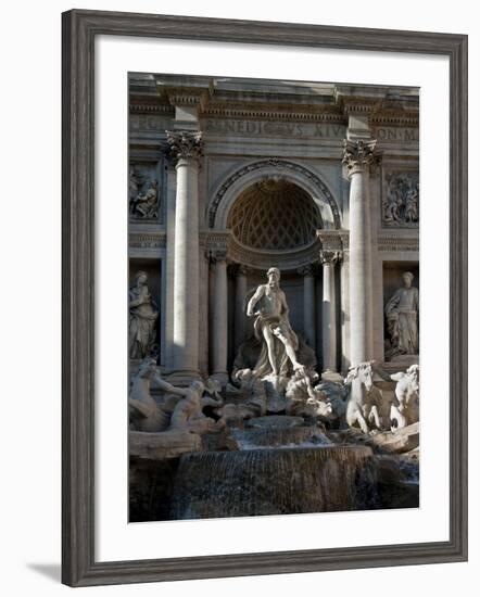 Trevi Fountain, Rome, Lazio, Italy, Europe-Charles Bowman-Framed Photographic Print